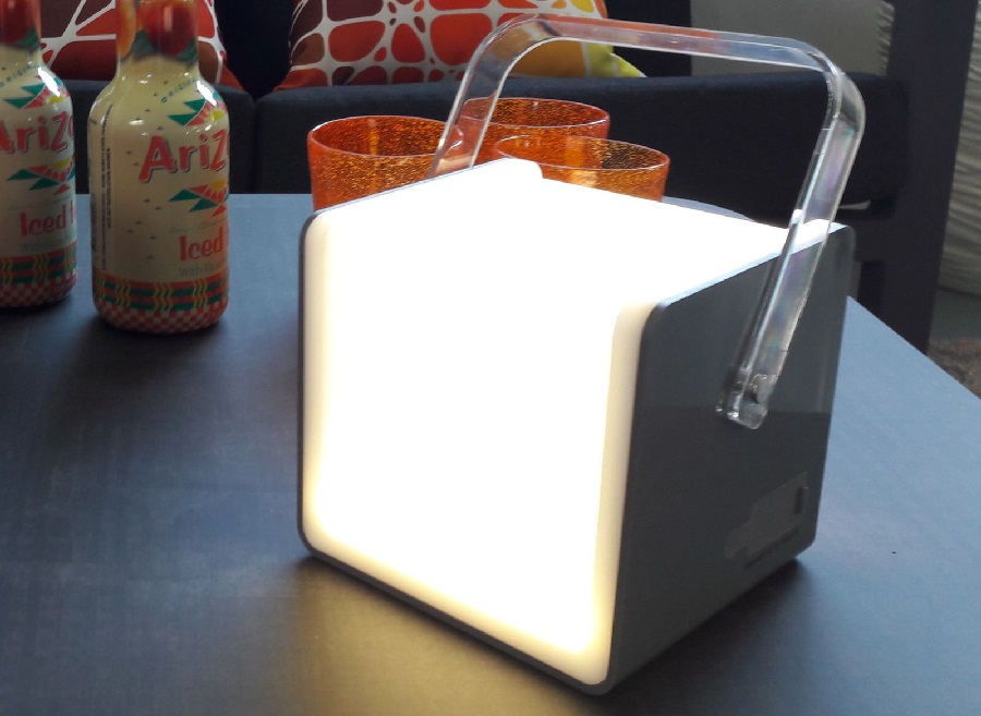cadeaux de Noël lampe Lampe Enceinte Portable Bluetooth proloisirs